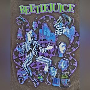 BEETLEJUICE SMALL SHIRT,horror,sci fi,romance,thriller,movie